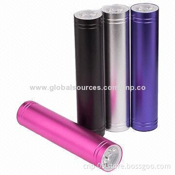 Power Banks with LED Flashlight, Suitable for iPhone 5/4S/4/3GS/3 and Other Digital Device